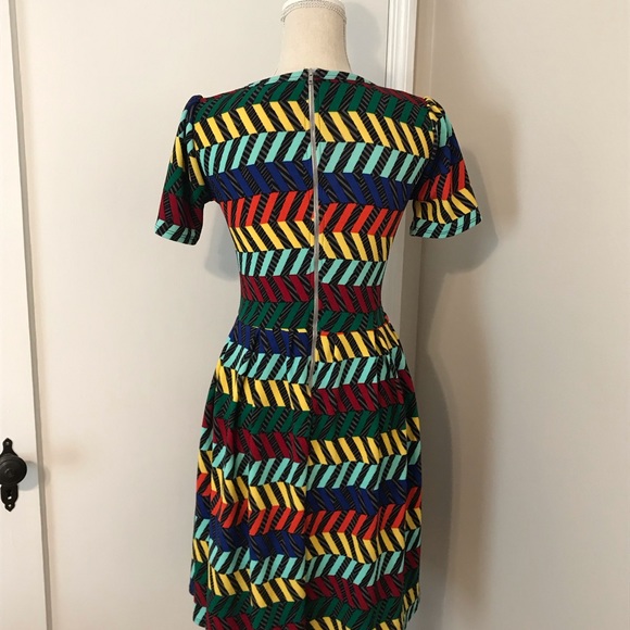 LuLaRoe Amelia Dress- Small - Picture 2 of 4